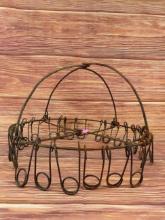 General Store Hanging Broom Display Rack