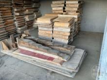 QTY OF WOODEN CONCRETE FORMS, APPROX 1’...... 9”...... X 2’......,