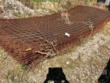 QTY OF REBAR LATTICE, 20’...... L X 8’...... W, 6”......