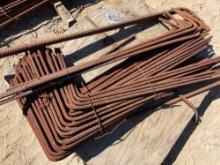 QTY OF REBAR, 54”...... X 9”......