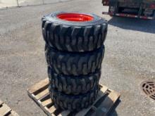 New Skid Loader Wheels and Tires