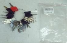 Heavy Equipment Key Set 36 Keys