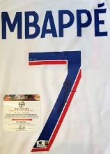 Kylian Mbappé Paris Saint-Germain Autographed Nike 23-24 Home Jersey GA coa