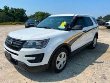 2017 Ford Explorer Multipurpose Vehicle (MPV), VIN # 1FM5K8AR1HGA89393