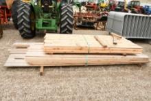 TWO SKIDS OF STRAPPING WRC LUMBER 1 X 4 (UNUSED)