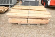 TWO SKID OF WRC LUMBER 2 X 4 X 6 (UNUSED)