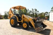 JOHN DEERE 110 BACKHOE (AS NEW)