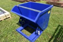 Fork Mounted Self Tipping Dumpster