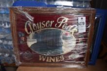 Geyser Peak Wines Mirrored Sign