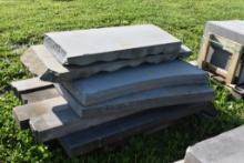 Pallet of 4" Thick Stone Slabs
