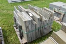 Pallet of Mixed Natural Bluestone Pieces