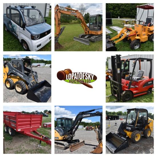 New Equipment / Construction Auction