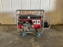 HONDA EMS4500 GENERATOR ELECTRIC/PULL START, TURNS OVER BUT DOESN'T START