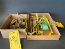 BOXES OF BELL 206 N2/TORQUE SHAFTS (ALL ARE TWISTED) & MOUNTS