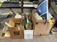 BOXES OF USED BELL 206 PANELS & AIRFRAME INVENTORY