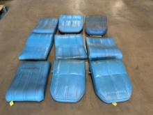 (LOT) BELL 206 SEATS & CUSHIONS