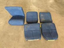 (LOT) BELL 206 SEATS & CUSHIONS