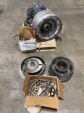 DISASSEMBLED LYCOMING T53-L-9A TURBINE ENGINE (NO LOGS/SCHOOL USE)