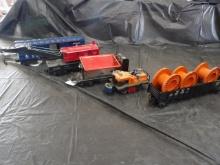 Lionel Misc Lot Of 4 Cars & Gang Car, No Boxes