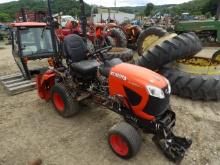 Kubota BX2380 Sub Compact Tractor, Diesel, 4wd, Front Hitch & Loader Valve,