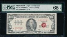 1966A $100 Legal Tender Note PMG 65EPQ