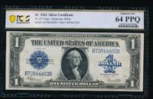 1923 $1 Silver Certificate PCGS 64PPQ