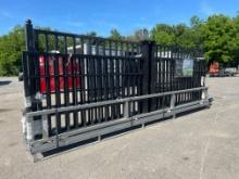 New Cherry 20' Farm Iron Driveway Gate