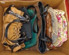 Variety of Handbags.