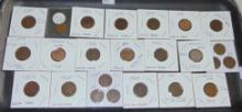 24 Indian Cents 1880-1909.