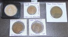 Variety: .500 Silver Canada Dollar 1975. France,