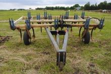 13' BMI Chisel Plow, has some new parts, one new shank, 2 new points, U-bolt, no cylinder