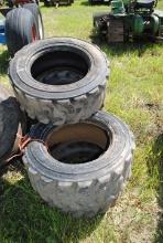 Set of 10-16.5 skidloader tires
