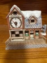 Lefton China lighted houses