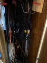 Large Assortment of Electrical Cords