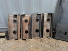 New KC Co. (Mini Dingo Style) Weldable Attachment Plate