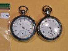 Two large, heavy, Pocketwatches