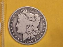 * Semi-key 1893-O Morgan Dollar