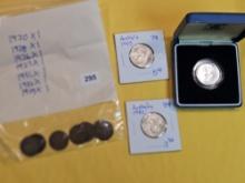 Hodgepodge Canada, UK and Aussey coin lot