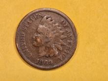 * Semi-Key 1869 Indian Cent