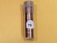 Brilliant Uncirculated Red 1953 Wheat cent roll