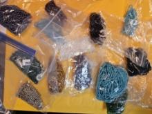 Thirteen bags of Czech glass beads