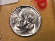 GEM Brilliant Uncirculated 1949-S Roosevelt Dime