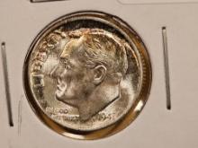 Very Choice Brilliant Uncirculated Plus 1949-S Roosevelt Dime