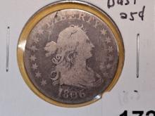 * 1806 Draped Bust Quarter in Good