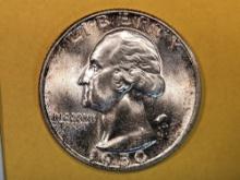 GEM Brilliant Uncirculated 1950 Washington Quarter