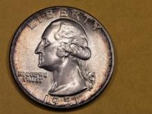 GEM Brilliant Uncirculated 1951 Washington Quarter