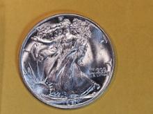 Choice Brilliant Uncirculated plus 1943 Walking Liberty Half Dollar