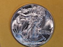 Choice Brilliant Uncirculated plus 1944 Walking Liberty Half Dollar