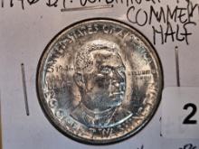 Choice Brilliant Uncirculated Plus 1946 BTW Commemorative Half Dollar