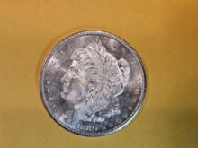 Choice Brilliant Uncirculated plus 1880-S Morgan Dollar